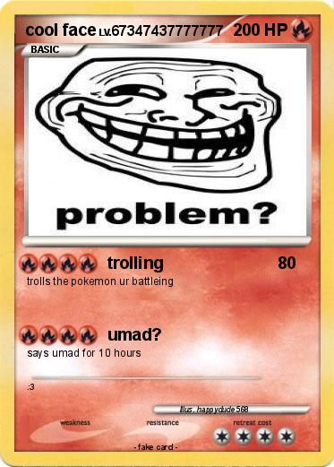 Pokemon cool face