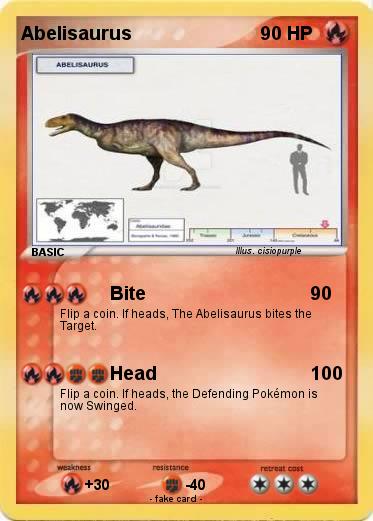 Pokemon Abelisaurus