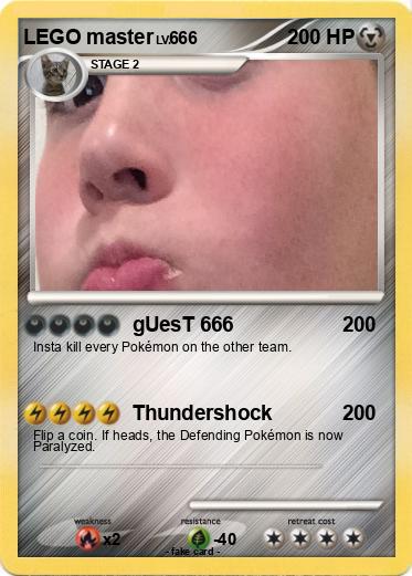Pokemon LEGO master