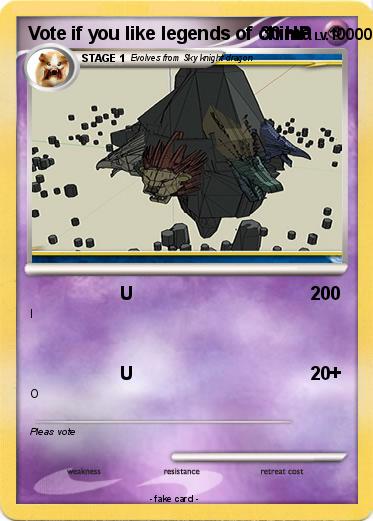 Pokemon Vote if you like legends of chima