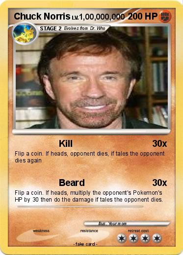 Pokemon Chuck Norris