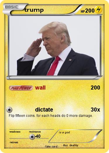 Pokemon trump