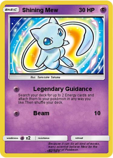 Pokemon Shining Mew
