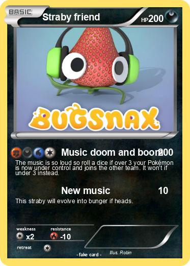 Pokemon Straby friend