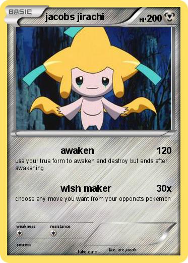 Pokemon jacobs jirachi