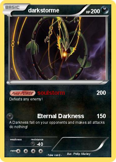 Pokemon darkstorme