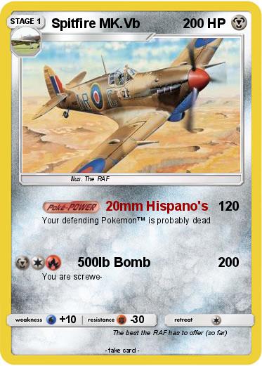 Pokemon Spitfire MK.Vb