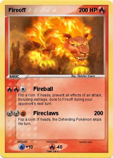Pokemon Fireoff