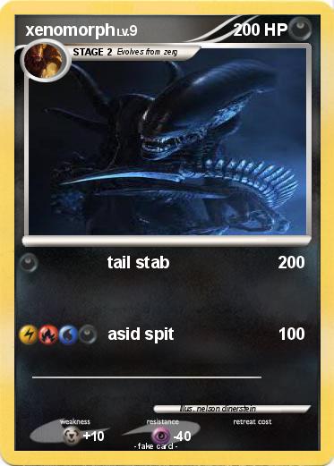 Pokemon xenomorph