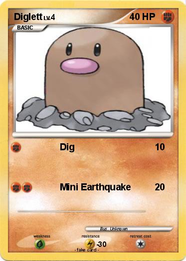 Pokemon Diglett