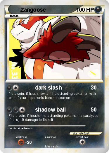 Pokemon Zangoose
