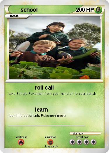 Pokemon school