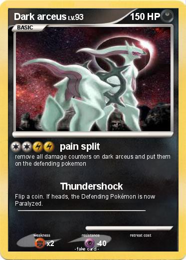 Pokemon Dark arceus