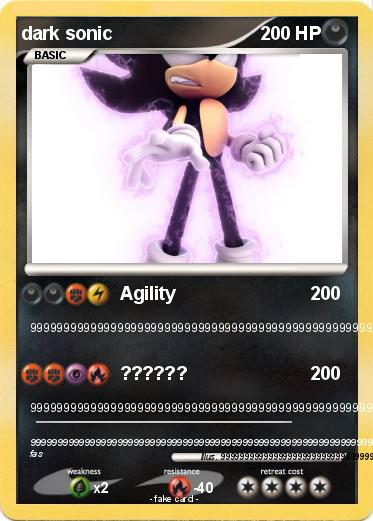 Pokemon dark sonic
