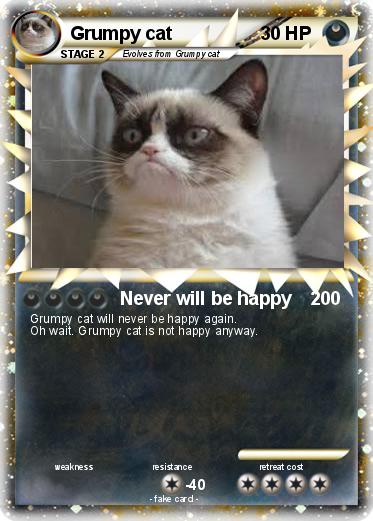 Pokemon Grumpy cat