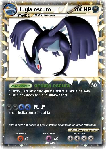 Pokemon lugia oscuro