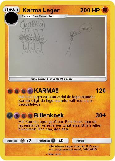Pokemon Karma Leger