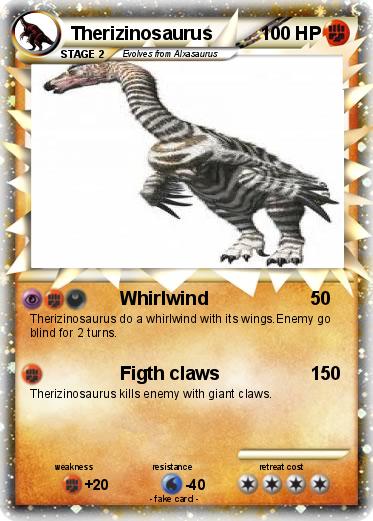 Pokemon Therizinosaurus