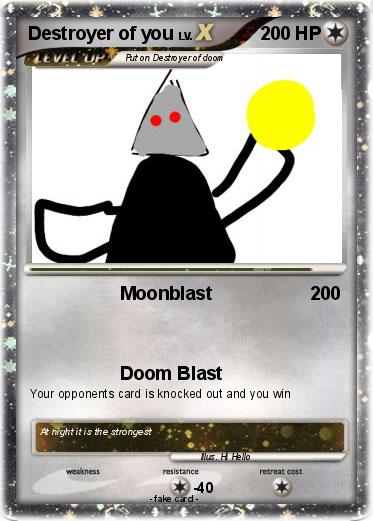 Pokemon Destroyer of you