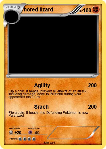 Pokemon hored lizard