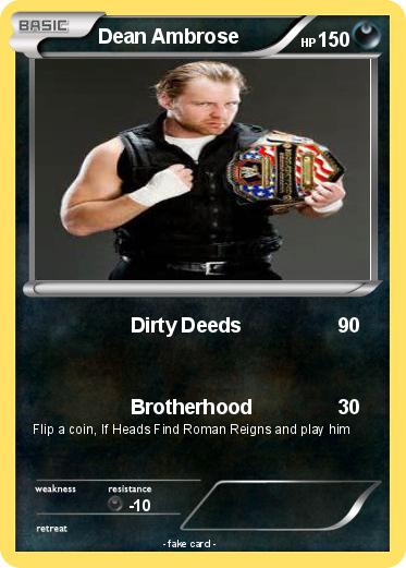 Pokemon Dean Ambrose