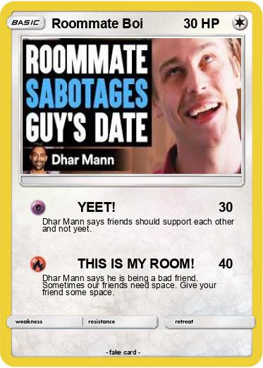 Pokemon Roommate Boi