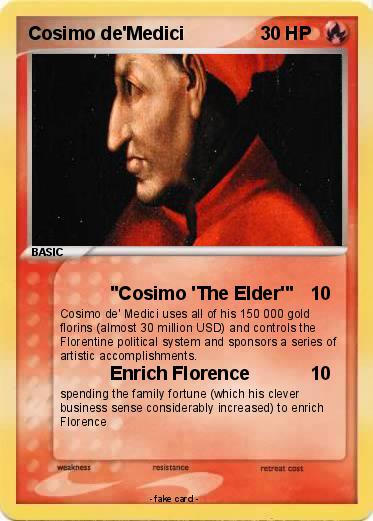 Pokemon Cosimo de'Medici