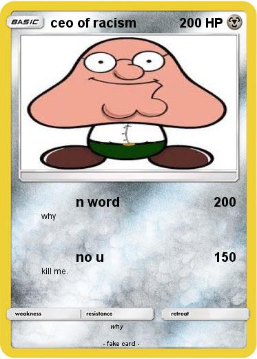 Pokemon ceo of racism