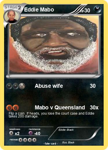 Pokemon Eddie Mabo