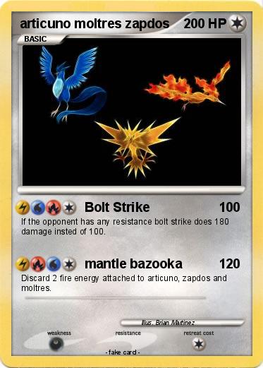 Pokemon articuno moltres zapdos