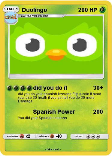 Pokemon Duolingo
