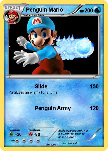Pokemon Penguin Mario