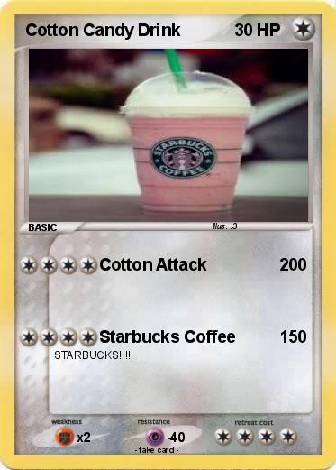 Pokemon Cotton Candy Drink