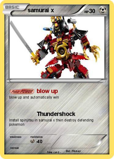 Pokemon samurai x