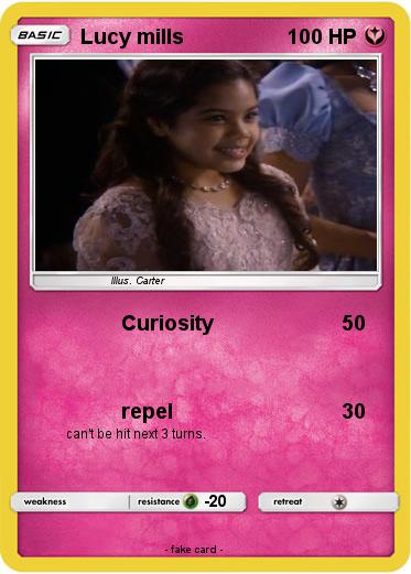 Pokemon Lucy mills