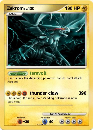 Pokemon Zekrom