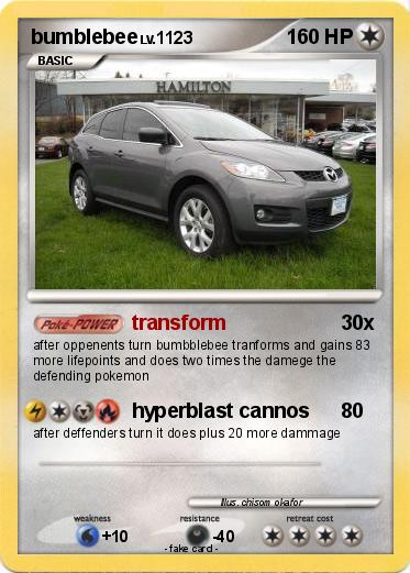 Pokemon bumblebee