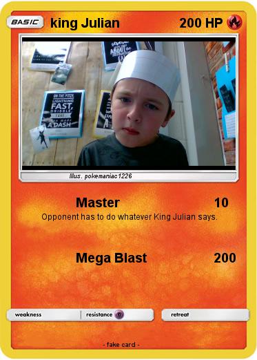 Pokemon king Julian
