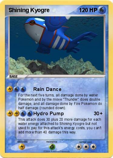 Pokemon Shining Kyogre