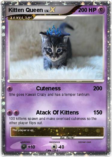 Pokemon Kitten Queen