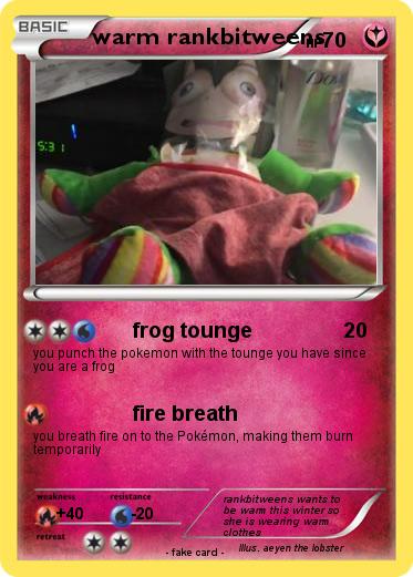 Pokemon warm rankbitweens