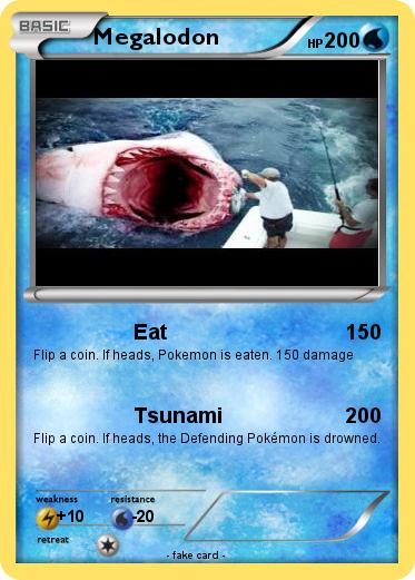 Pokemon Megalodon