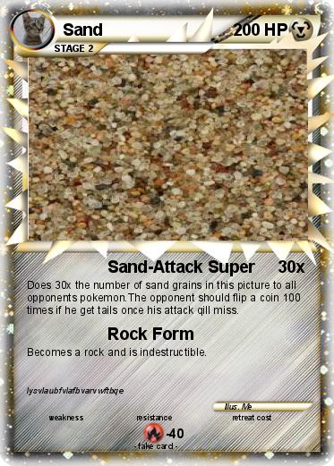 Pokemon Sand