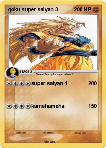 Pokemon goku super saiyan 3