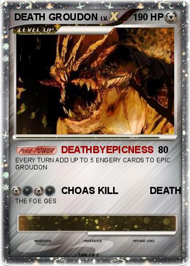 Pokemon DEATH GROUDON