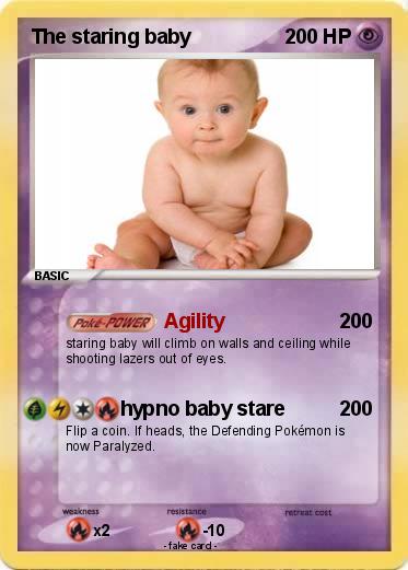 Pokemon The staring baby