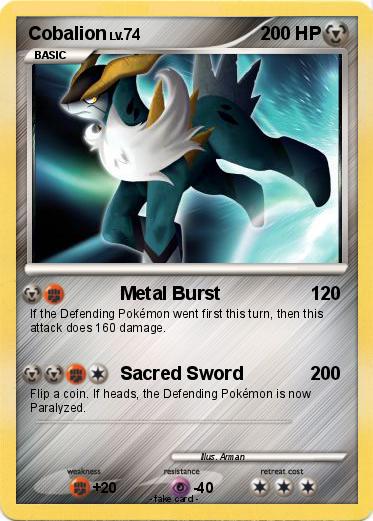 Pokemon Cobalion
