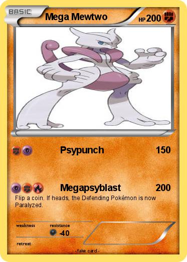 Pokemon Mega Mewtwo