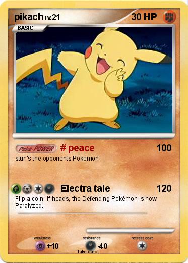 Pokemon pikach