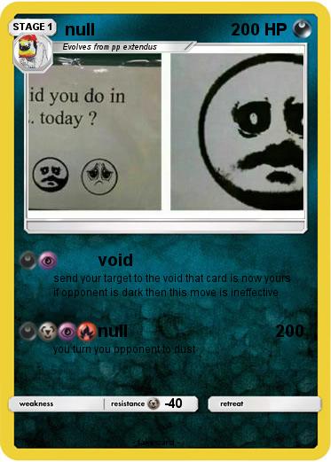 Pokemon null